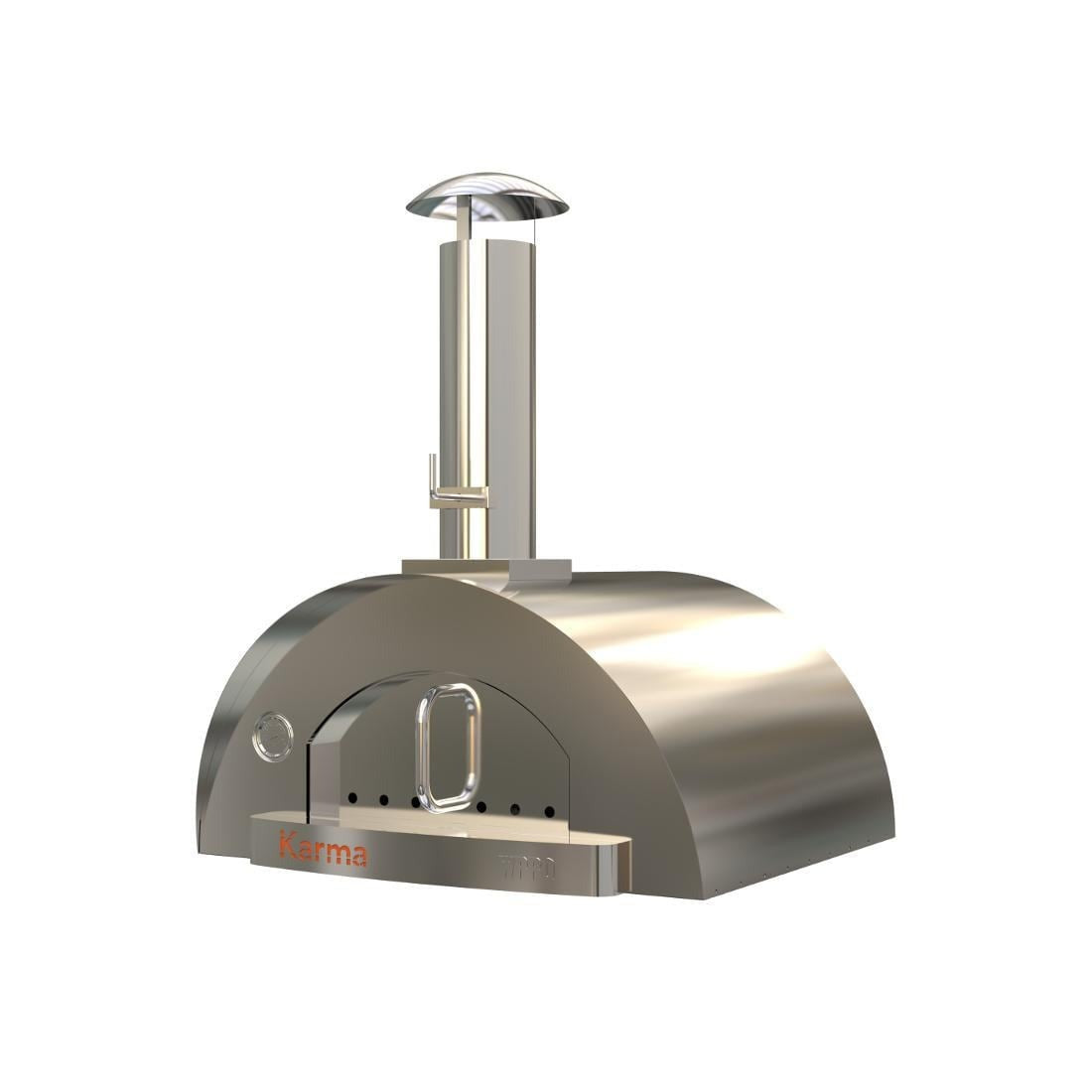 WPPO Karma 32-in Wood Fired Pizza Oven - WKK-02S - White Background
