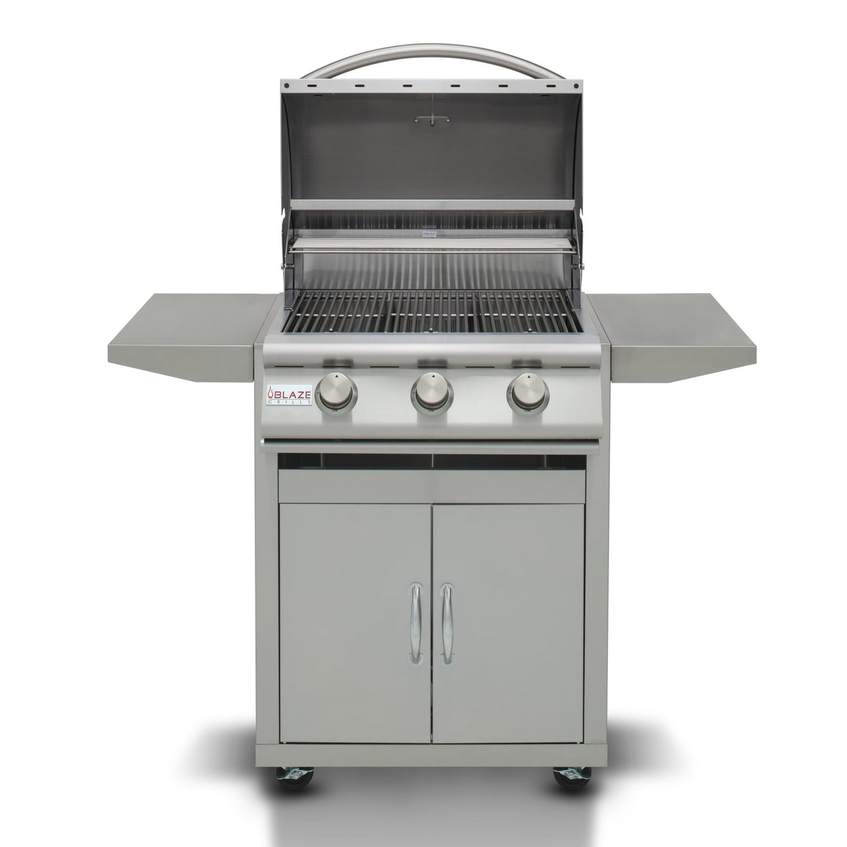 Blaze Prelude LBM 25-Inch 3-Burner Grill BLZ-3LBM+ BLZ-3-CART-SC, view 4