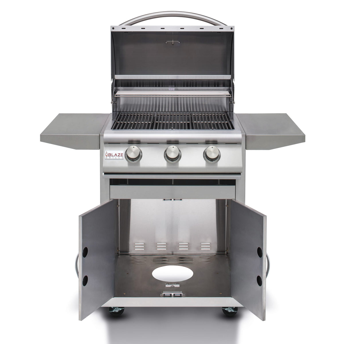 Blaze Prelude LBM 25-Inch 3-Burner Grill BLZ-3LBM+ BLZ-3-CART-SC, view 5