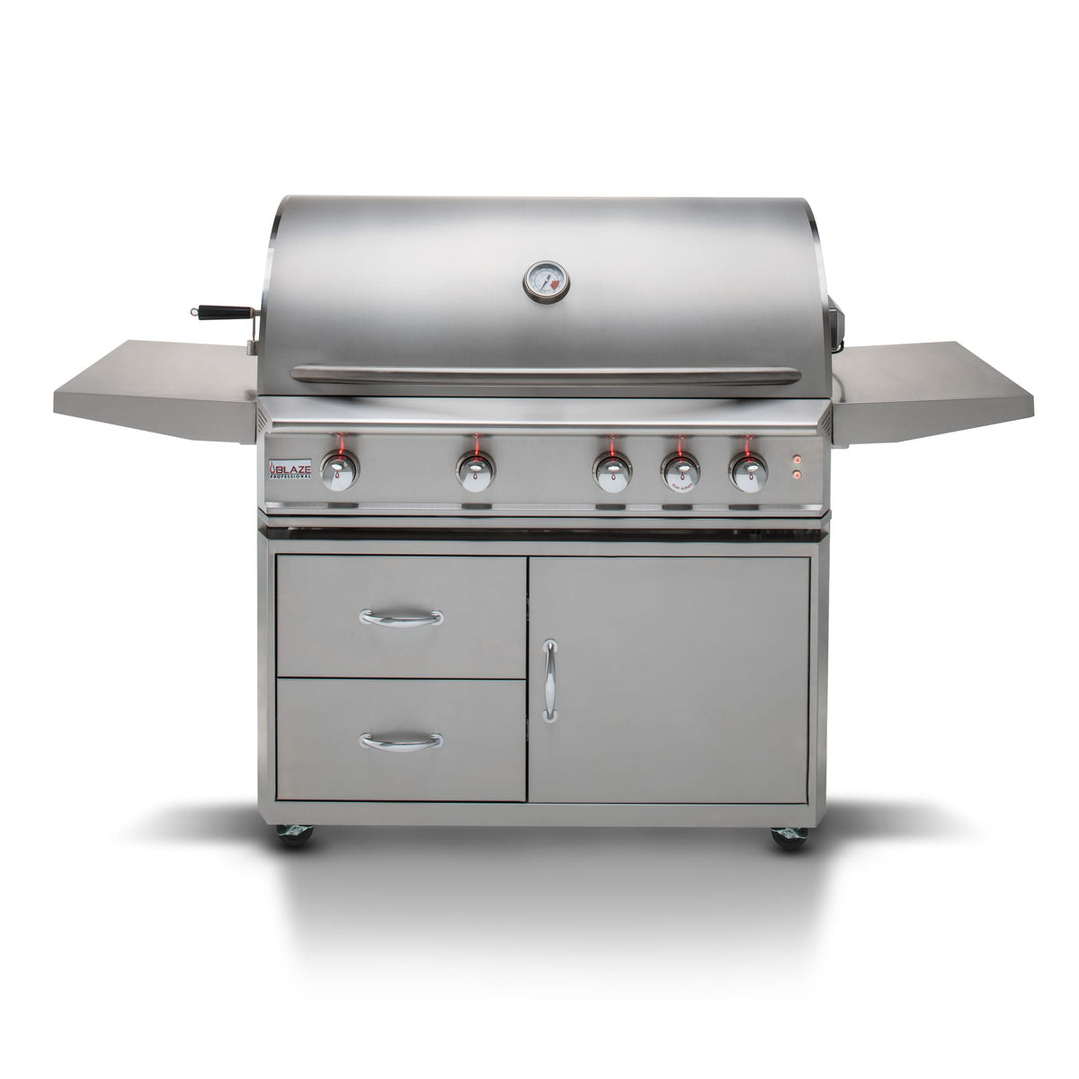 Blaze Professional LUX 44-Inch 4-Burner Built-In Gas Grill With Rear Infrared Burner - BLZ-4PRO + BLZ-4PRO-CART-LTSC, view 3