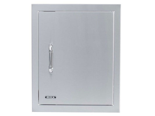 Bull 18-Inch Right Hinged Stainless Steel Single Vertical Access Door with Reveal - 89995 Front View