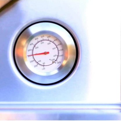 WPPO Karma 32-in Wood Fired Pizza Oven - WKK-02S - Temperature Gauge - Detail
