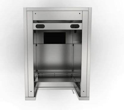 Sunstone 20″ Appliance Cabinet for UpTo 14-1/2 In. Cut-Out Width Appliance or BarStation w/Left Swing Door – SAC20CSDL - Back Side View