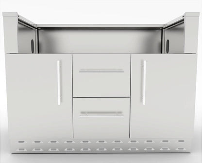 Sunstone 46″ Gas Grill Base Cabinet – SAC46GLPCD - Front View