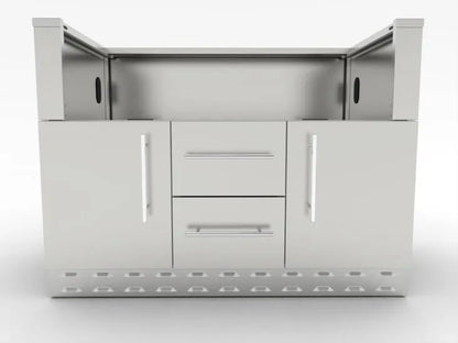 Sunstone 46″ Charcoal Grill Base Cabinet – SAC46CGDC - Front View