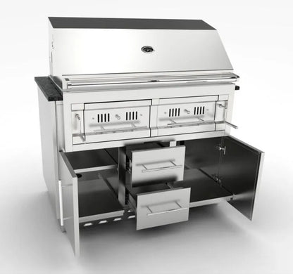 Sunstone 46″ Charcoal Grill Base Cabinet – SAC46CGDC - Grill On It