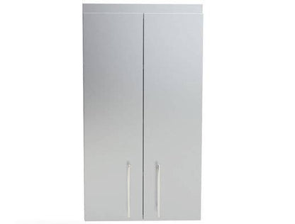 Sunstone 24″ Full Height Double Door Cabinet w/Four Shelves – SWC24FDD - Front View