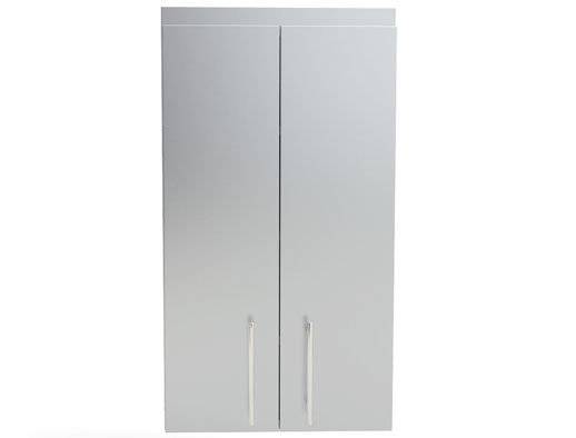 Sunstone 24″ Full Height Double Door Cabinet w/Four Shelves – SWC24FDD - Front View