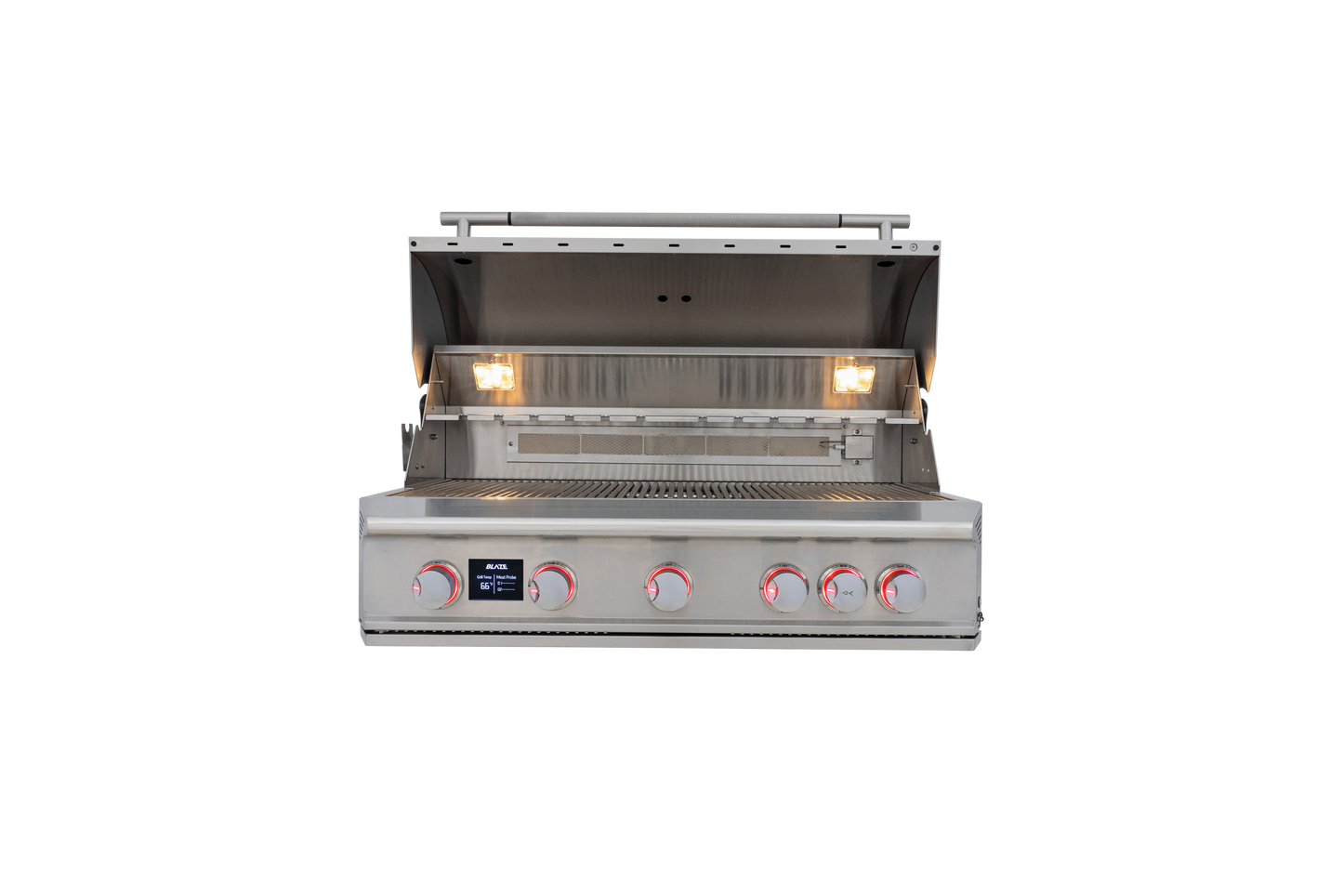 Blaze LTE PRO 40-Inch 5-Burner Built-In Gas Grill W/ Digital Temperature Screen & Rotisserie - BLZ-5LTEPRO