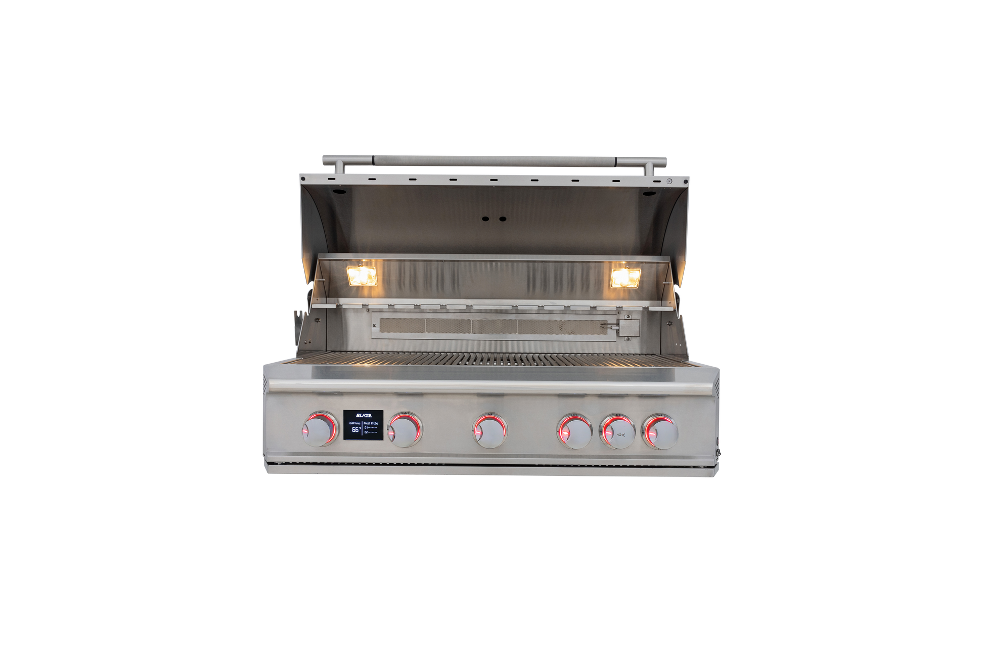 Blaze LTE PRO 40-Inch 5-Burner Built-In Gas Grill W/ Digital Temperature Screen & Rotisserie - BLZ-5LTEPRO