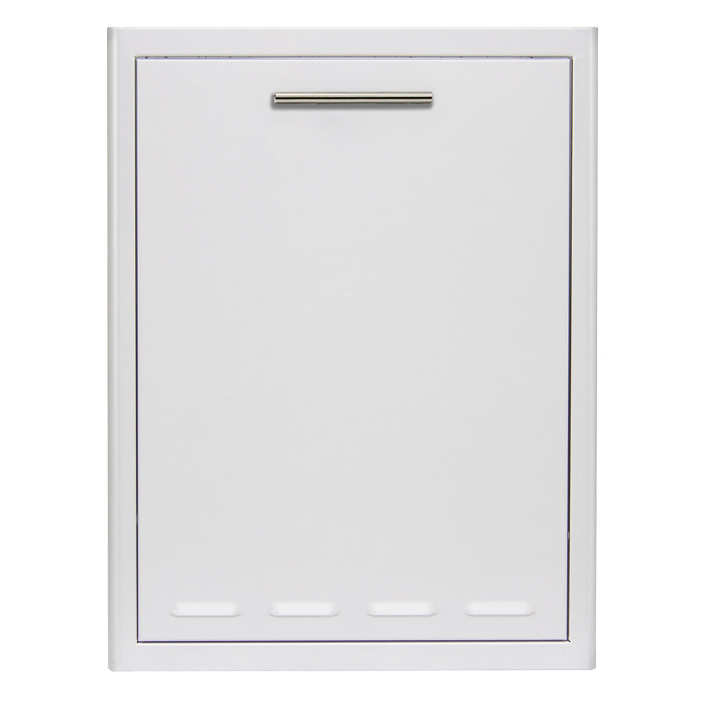Blaze BLZ-TREC-DRW-H 20-Inch Roll-Out Stainless Steel Double Trash / Recycling Bin