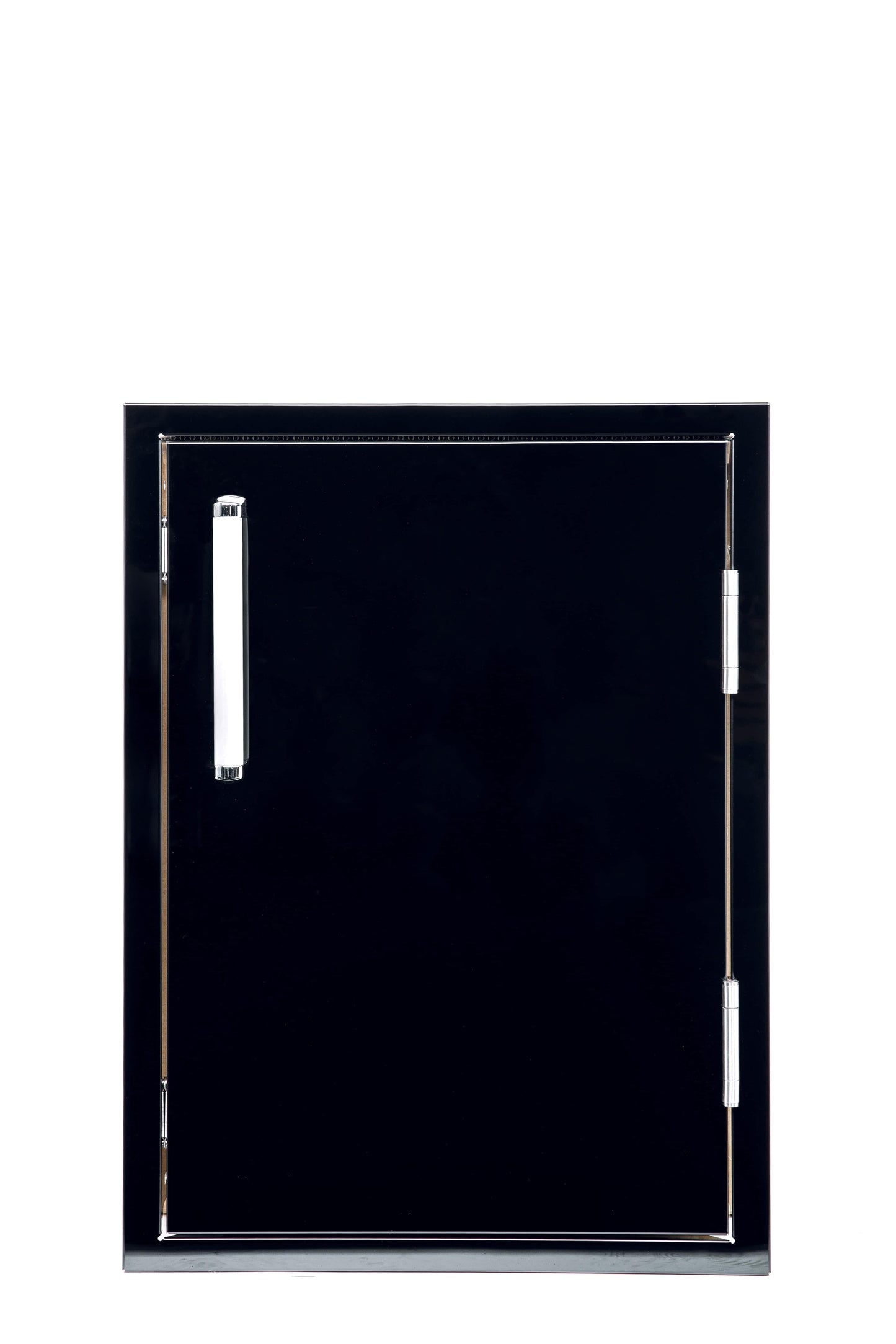 Bonfire Black Stainless Steel Outdoor Kitchen Storage Access door Black Series - CBASDV1420-B - Full View