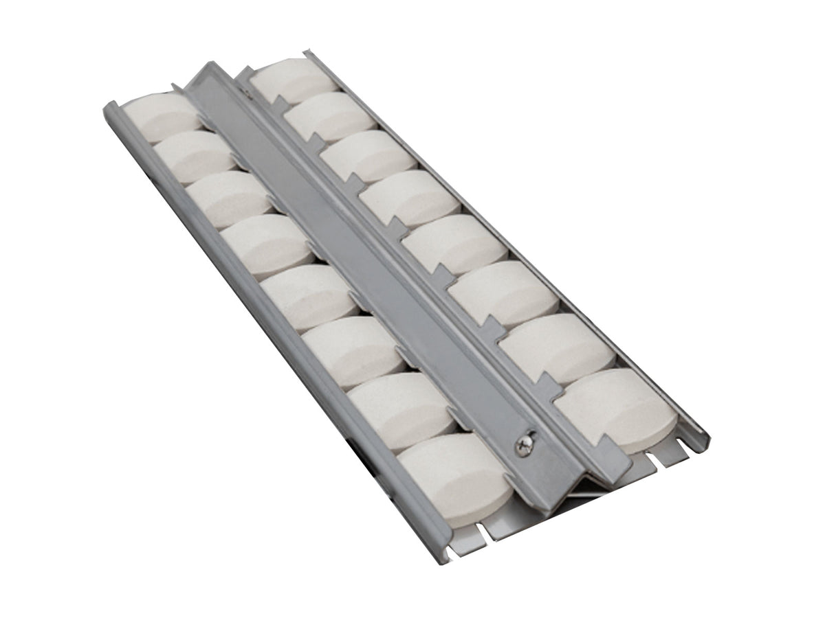 Bonfire Ceramic Briquettes on Stainless Steel Holder CBACB
