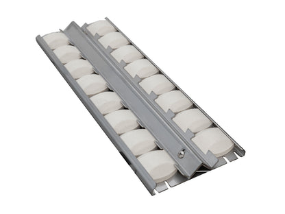 Bonfire Ceramic Briquettes on Stainless Steel Holder CBACB