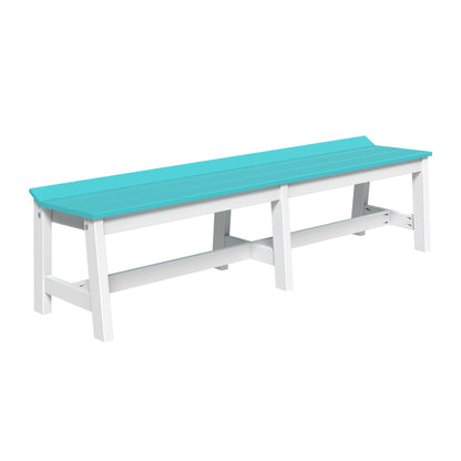 LuxCraft Café Dining Bench (72″) - CDB72