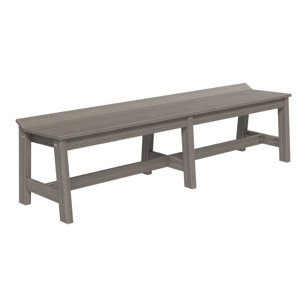 LuxCraft Café Dining Bench (72″) - CDB72