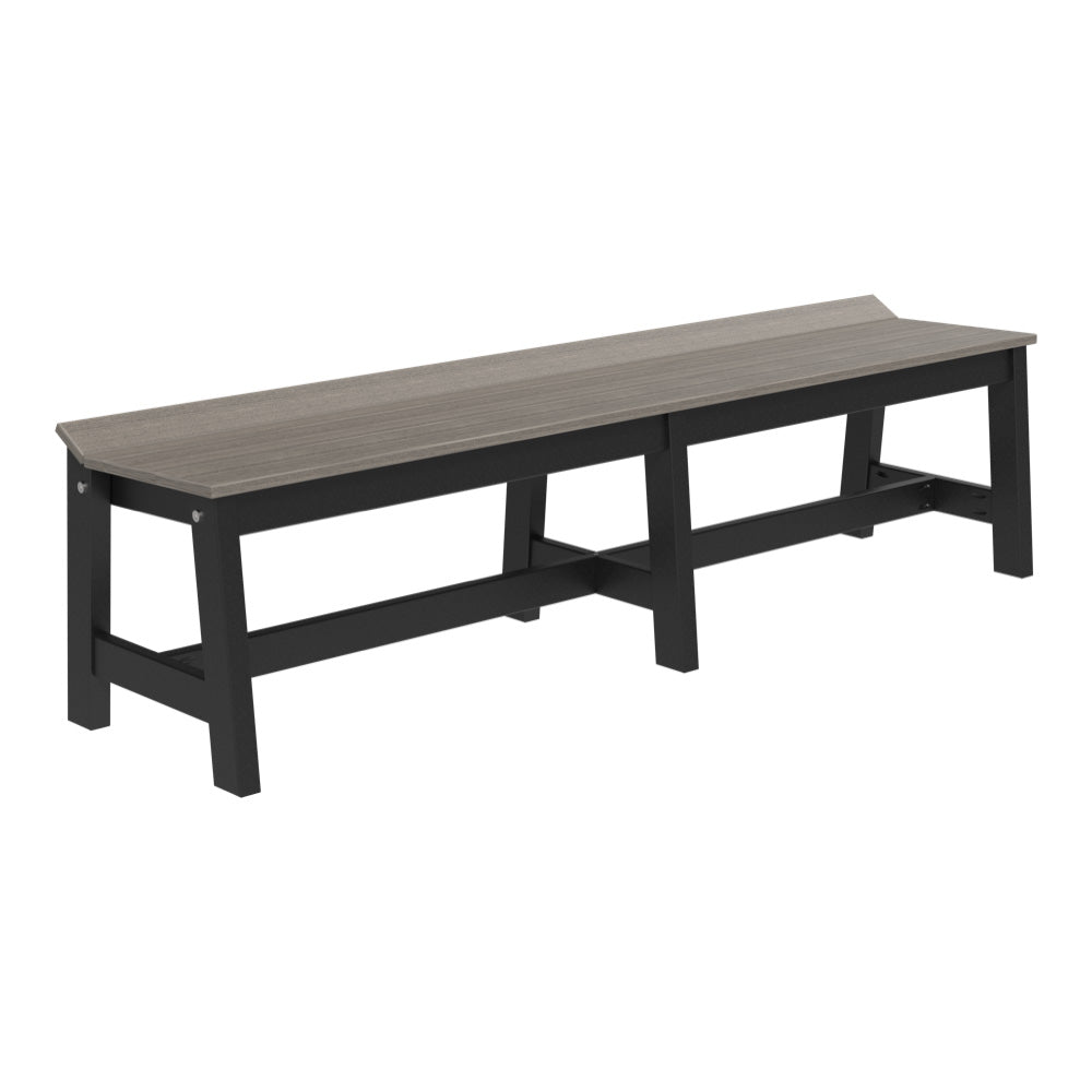 LuxCraft Café Dining Bench (72″) - CDB72