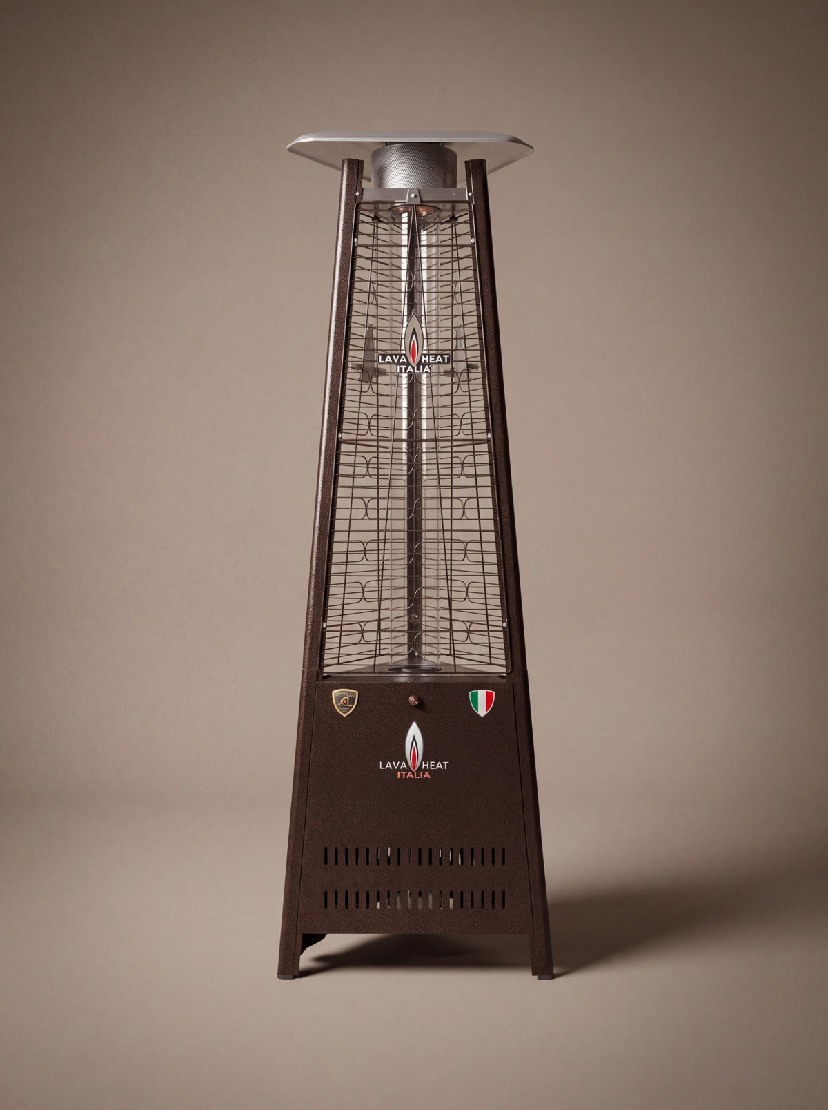 Lava Heat Italia Capri patio heater in Heritage Bronze – product view