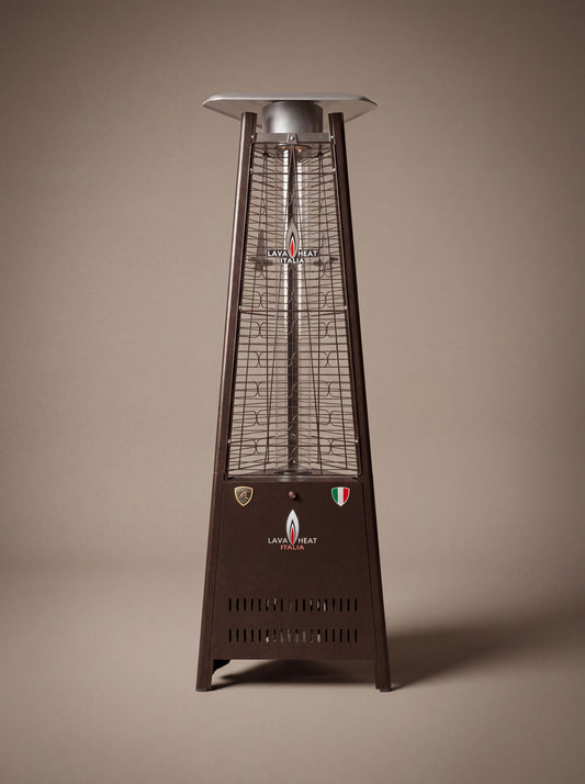Lava Heat Italia Capri patio heater in Heritage Bronze – product view