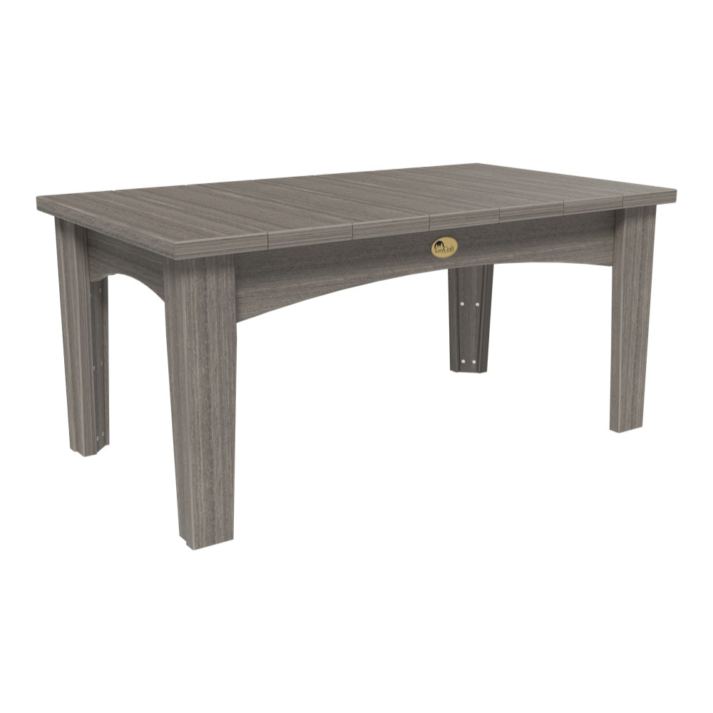 LuxCraft Island Coffee Table - ICT - Coastal Gray