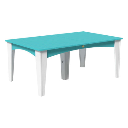 LuxCraft Island Dining Table (44″ x 72″ Rectangular) - IDT4472R