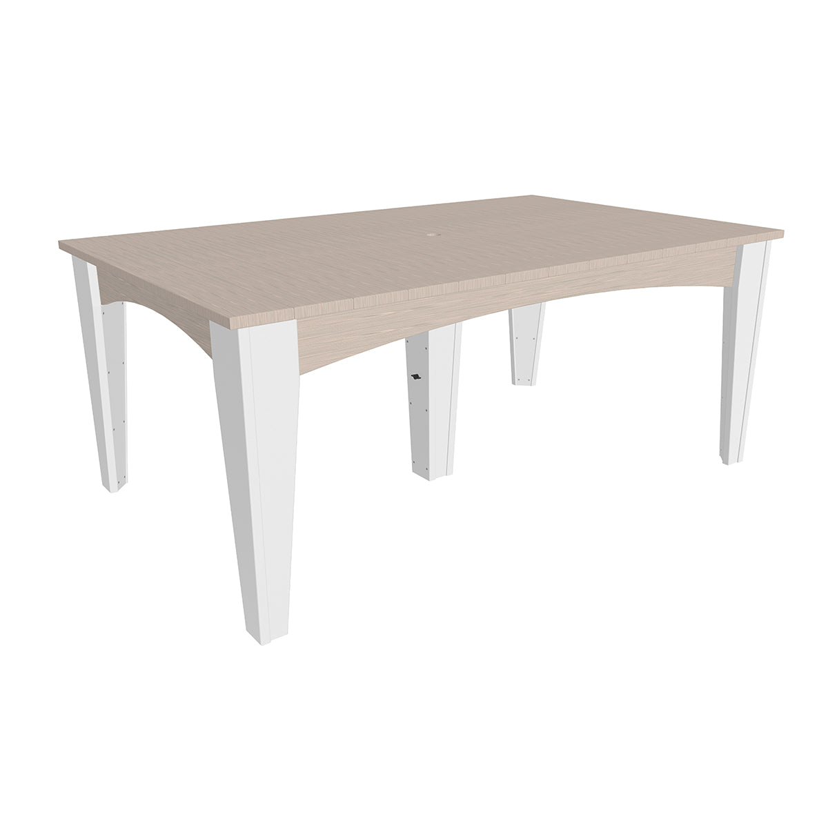 LuxCraft Island Dining Table (44″ x 72″ Rectangular) - IDT4472R