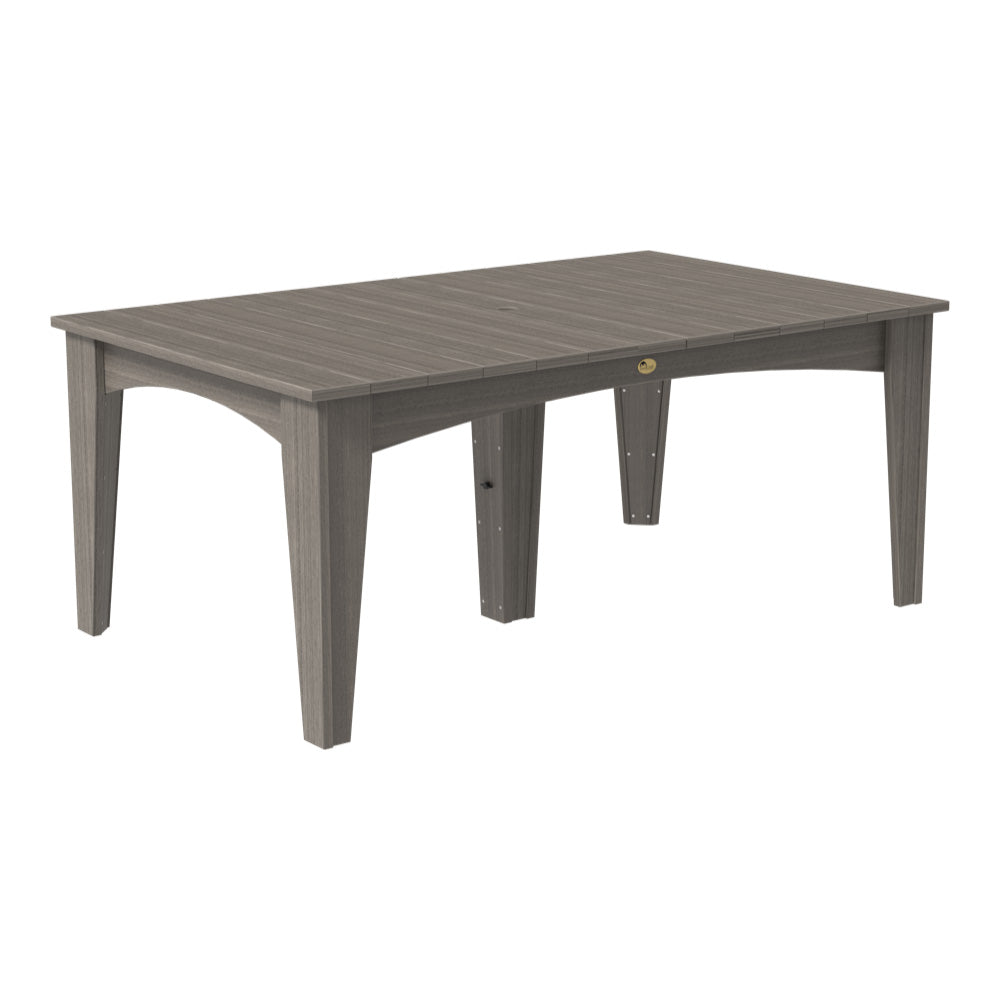 LuxCraft Island Dining Table (44″ x 72″ Rectangular) - IDT4472R