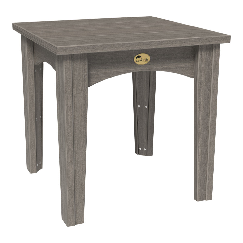 LuxCraft Island End Table - IET - Coastal Gray