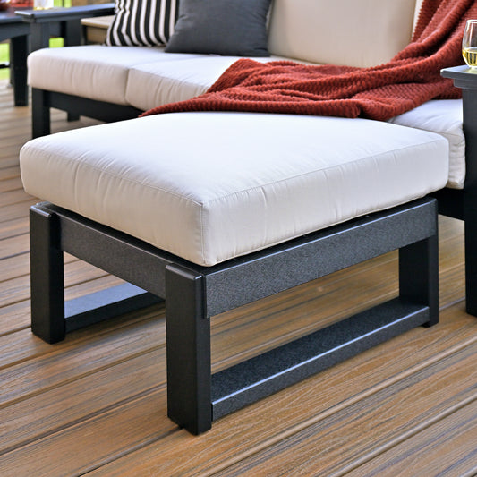 LuxCraft Lanai Deep Seating Ottoman - LDSO