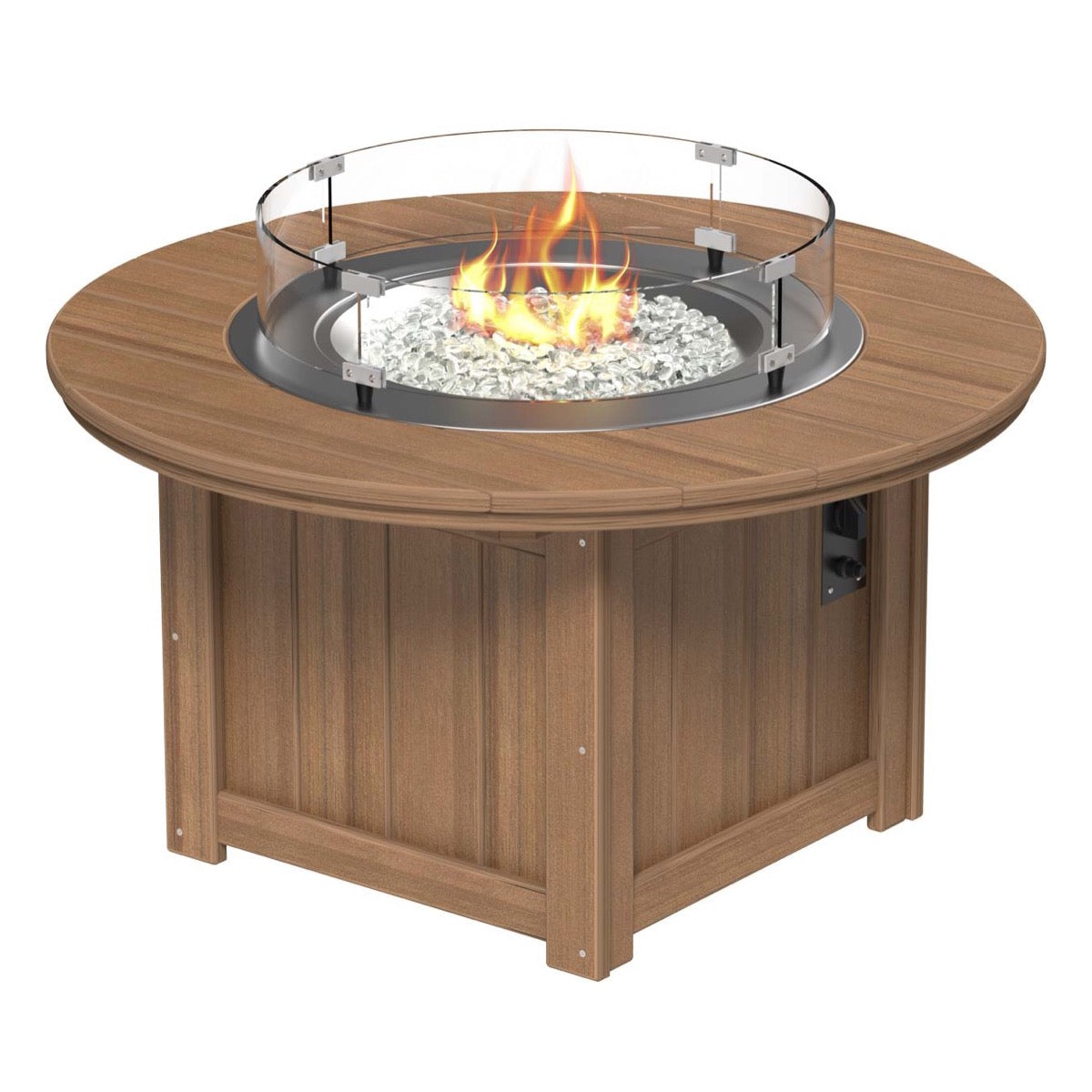 LuxCraft Lumin Fire Pit 46″ Round - LFP46R