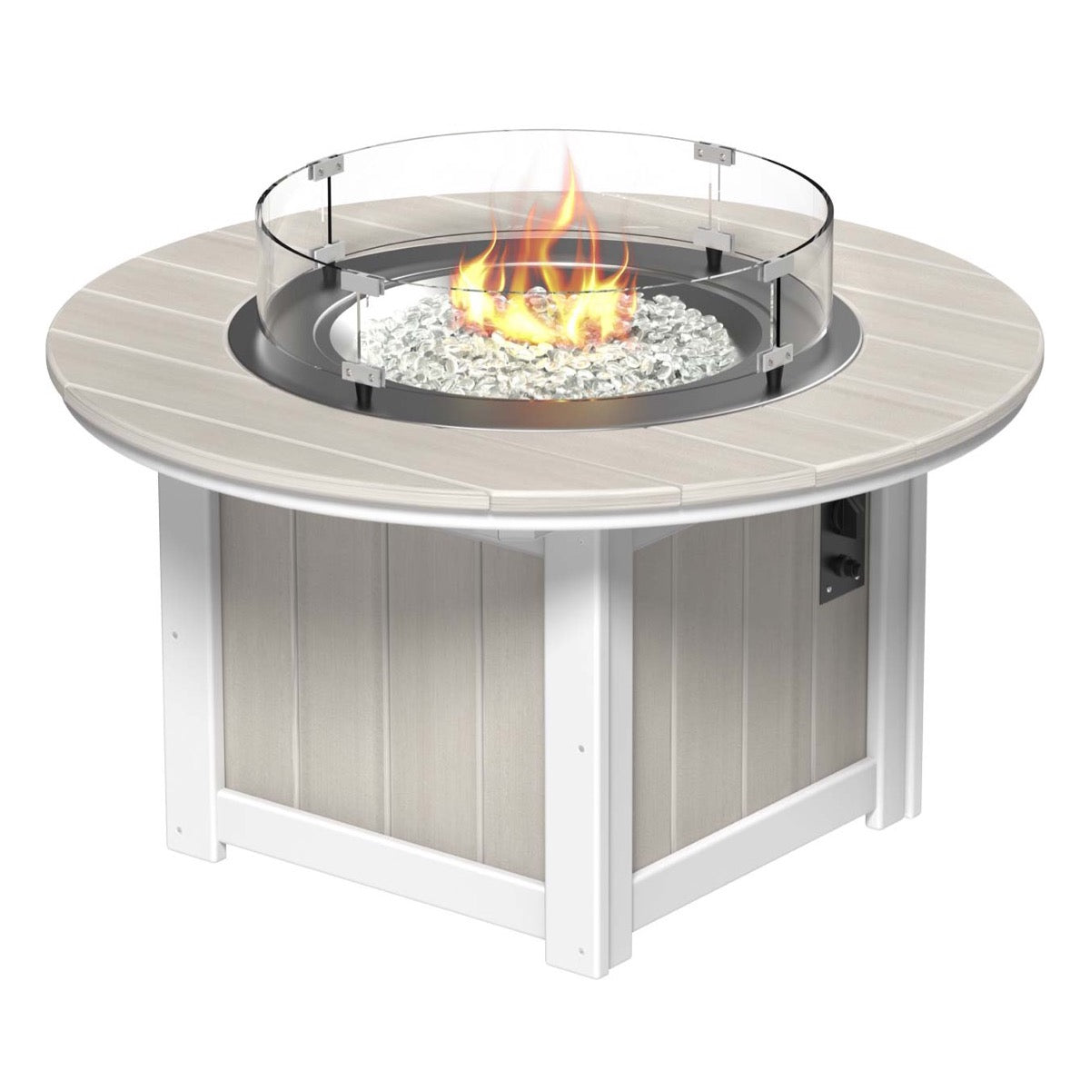 LuxCraft Lumin Fire Pit 46″ Round - LFP46R