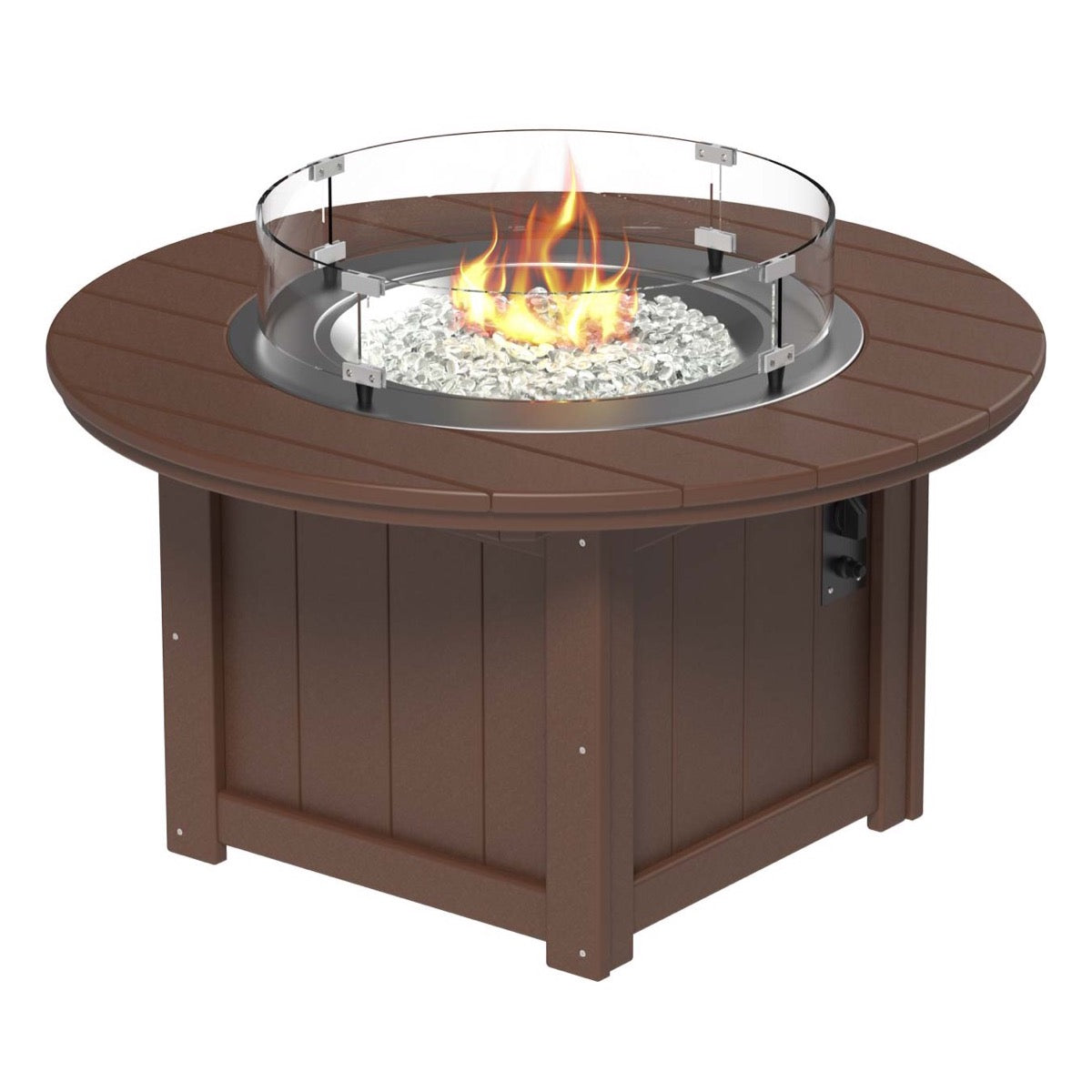 LuxCraft Lumin Fire Pit 46″ Round - LFP46R