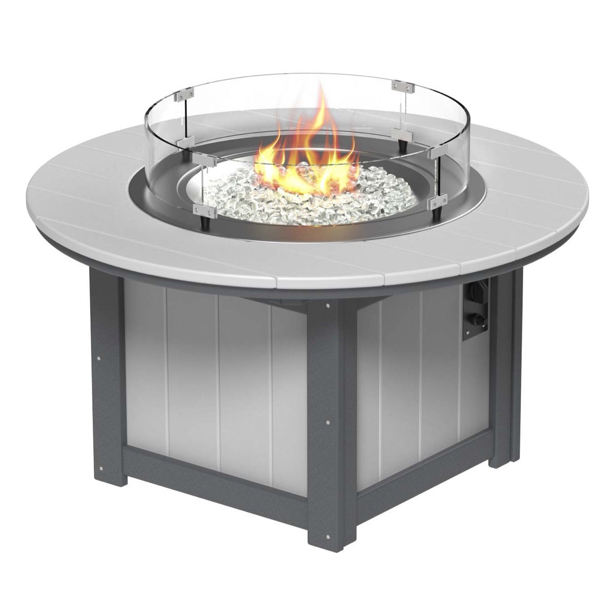 LuxCraft Lumin Fire Pit 46″ Round - LFP46R