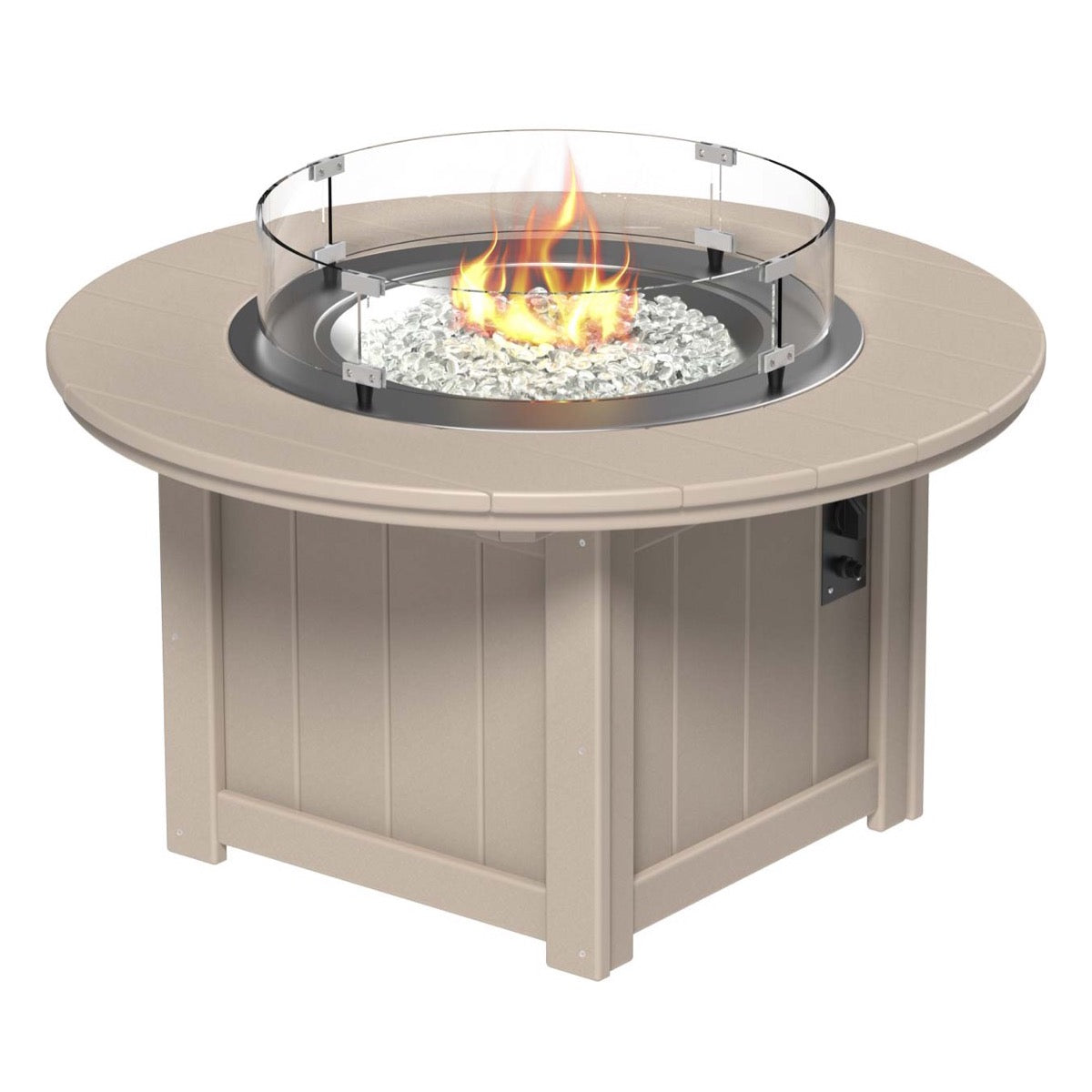 LuxCraft Lumin Fire Pit 46″ Round - LFP46R