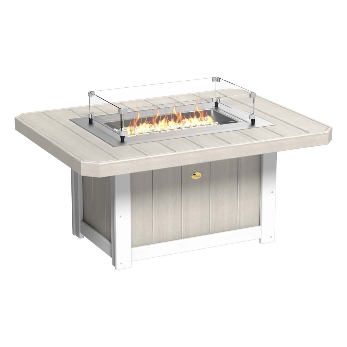 LuxCraft Lumin Fire Pit 51″ Rectangular - LFP51R