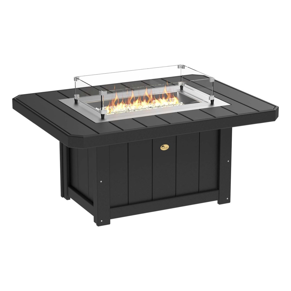 LuxCraft Lumin Fire Pit 51″ Rectangular - LFP51R