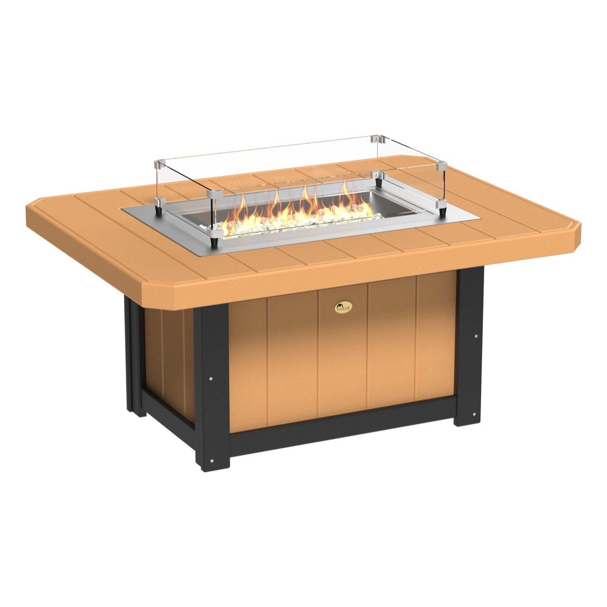 LuxCraft Lumin Fire Pit 51″ Rectangular - LFP51R