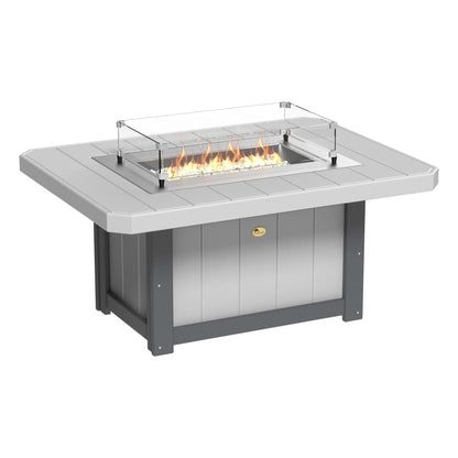 LuxCraft Lumin Fire Pit 51″ Rectangular - LFP51R