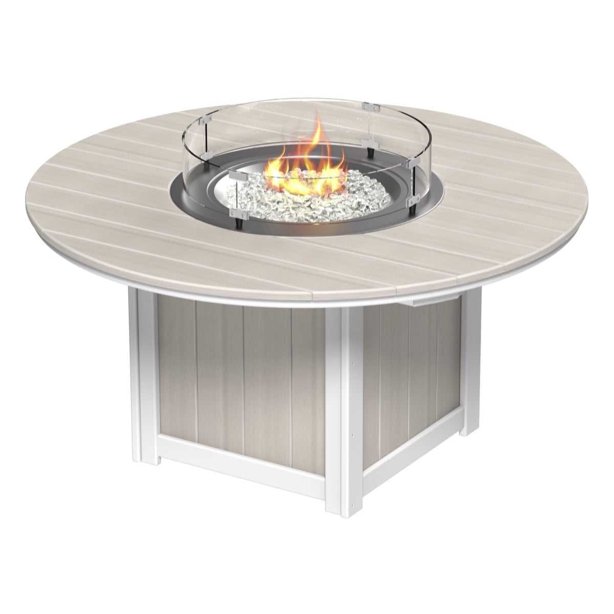 LuxCraft Lumin Fire Table 60″ Round - LFT60R