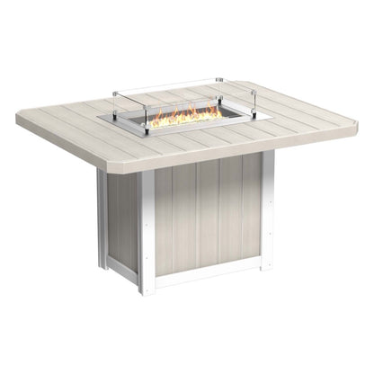 LuxCraft Lumin Fire Table 62″ Rectangular - LFT62R