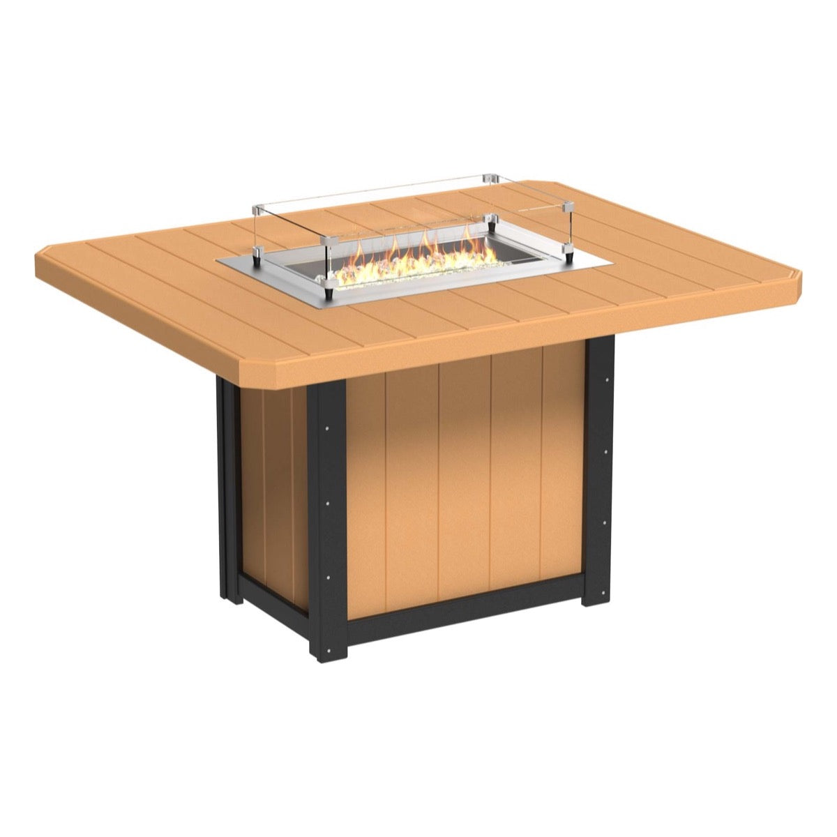 LuxCraft Lumin Fire Table 62″ Rectangular - LFT62R