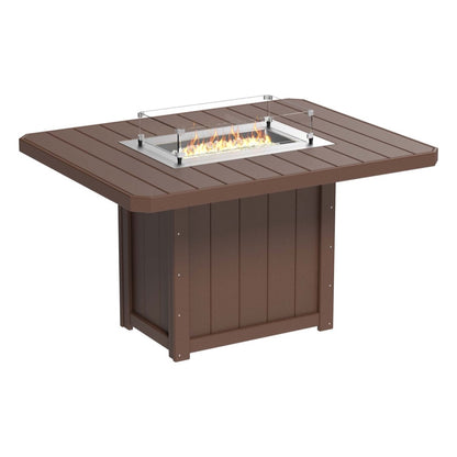 LuxCraft Lumin Fire Table 62″ Rectangular - LFT62R