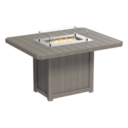 LuxCraft Lumin Fire Table 62″ Rectangular - LFT62R