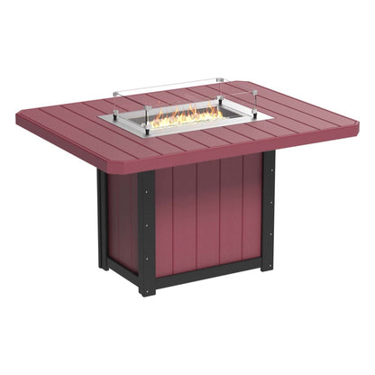 LuxCraft Lumin Fire Table 62″ Rectangular - LFT62R