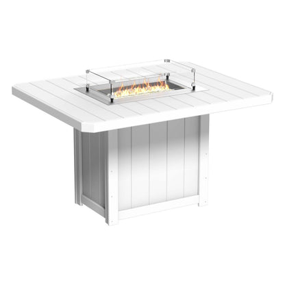 LuxCraft Lumin Fire Table 62″ Rectangular - LFT62R