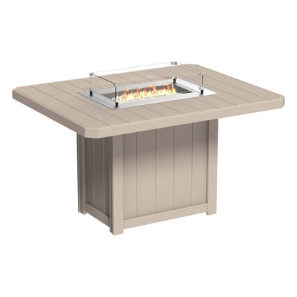 LuxCraft Lumin Fire Table 62″ Rectangular - LFT62R