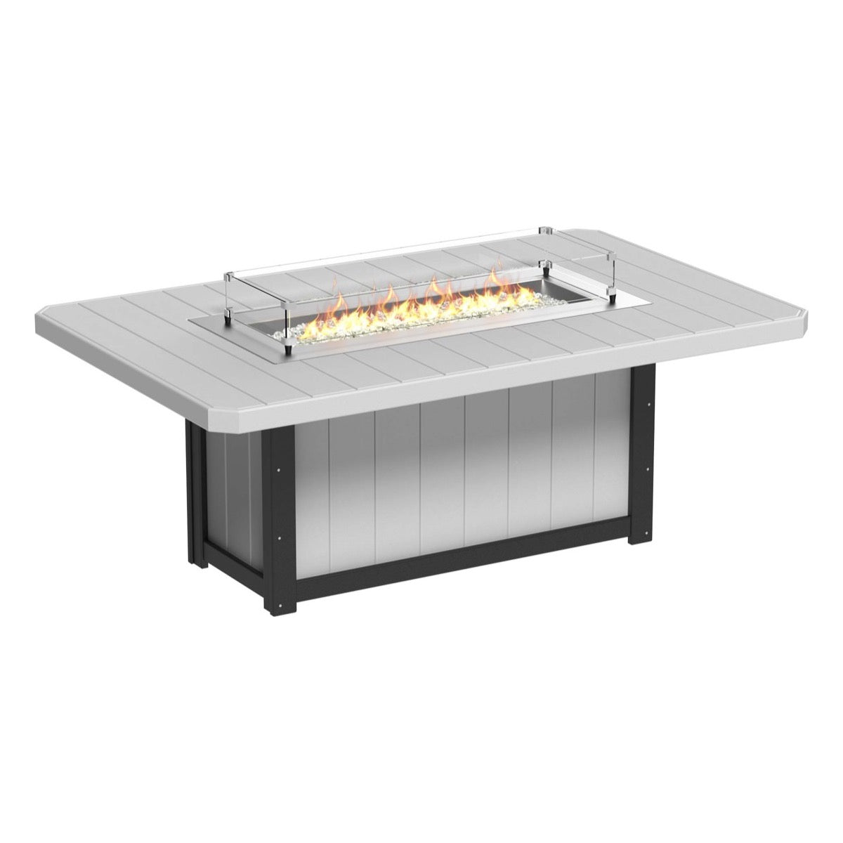 LuxCraft Lumin Fire Table 79″ Rectangular - LFT79R