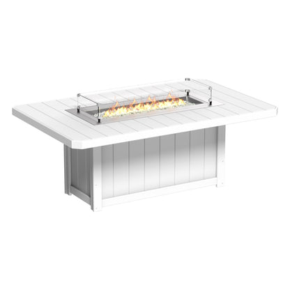 LuxCraft Lumin Fire Table 79″ Rectangular - LFT79R