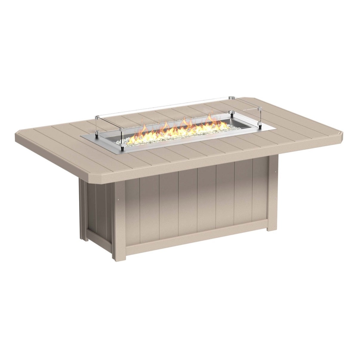 LuxCraft Lumin Fire Table 79″ Rectangular - LFT79R