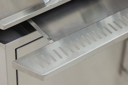 Blaze LTE PRO 40-Inch 5-Burner Built-In Gas Grill - BLZ-5LTEPRO - Drip Tray Detail - Detail